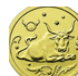 Памятная монета 2005 г. из серии “Знаки зодиака” с изображением Тельца. 